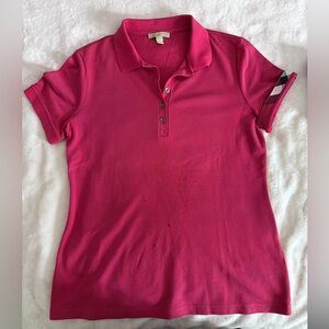 Women's Pink Polo Shirt